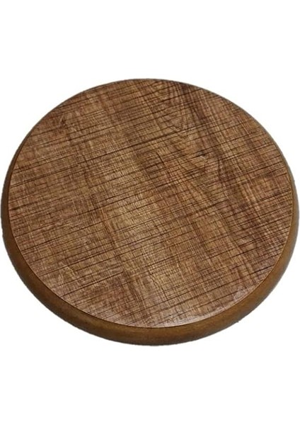 Kaplamalı Yuvarlak Ahşap Saksı Altlığı Damacan Tüp Saksı Sehpası modelleri