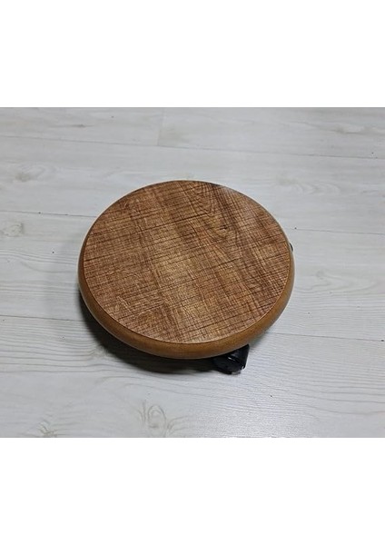 Kaplamalı Yuvarlak Ahşap Saksı Altlığı Damacan Tüp Saksı Sehpası fırsatları