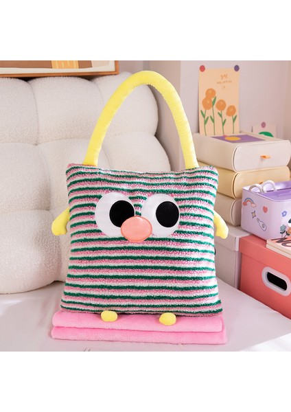 Dopamin Yastık Yorgan Çift Amaçlı Ikisi Bir Arada Araba Ofis Şekerleme Battaniyesi Sevimli Yastık Kanepe Yastığı (Yurt Dışından)