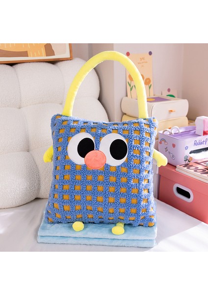 Dopamin Yastık Yorgan Çift Amaçlı Ikisi Bir Arada Araba Ofis Şekerleme Battaniyesi Sevimli Yastık Kanepe Yastığı (Yurt Dışından)