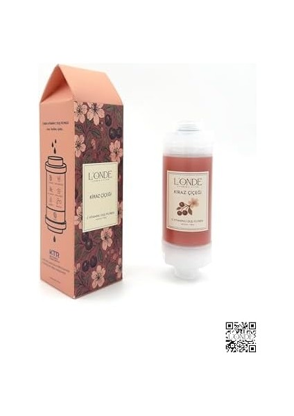 L&apos;onde C Vitaminli Duş Filtresi Kiraz Çiçeği