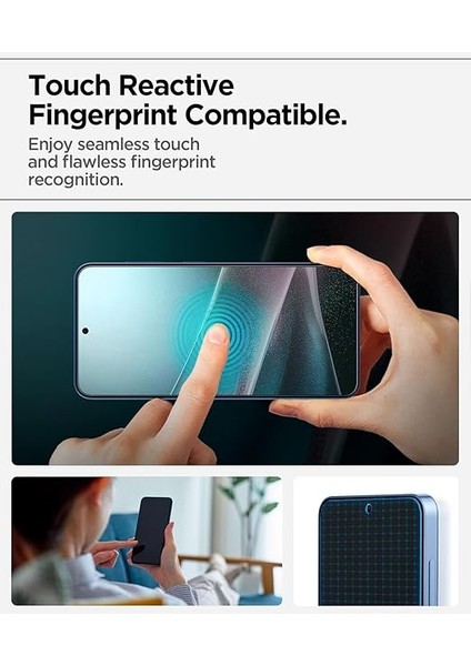 Galaxy S25 ile Uyumlu Ekran Koruyucu Film Kolay Kurulum Elite Shield Ez Fit Hd - AFL09091 indirimleri