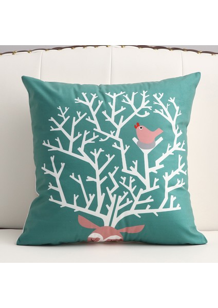 Karikatür Yastık Minderleri 2'li Paket (Yurt Dışından)