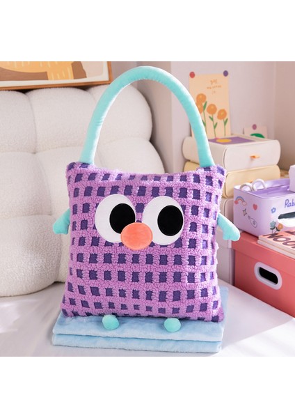 Dopamin yastık yorgan çift amaçlı ikisi bir arada araba ofis şekerleme battaniyesi sevimli yastık kanepe yastığı (Yurt Dışından)