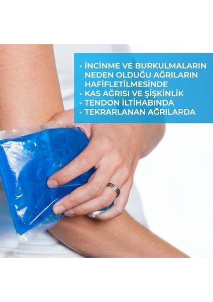 Flexy Medical Sıcak ve Soğuk 2 Adet Kompres Termojel Buz Paketi, 26X35CM, Migren, Incinme, Burkulma, Kas Ağrısı, Baş Ağrısı, Göz Altı Morluğu, Tendon Iltihabı, Termofor, Kompres Jel, Eklem Ağrısı modelleri