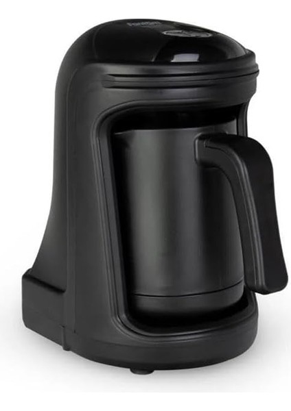 Köpüklü Pro IH32045 Otomatik Türk Kahve Makinası, Susuz, Siyah Beyaz