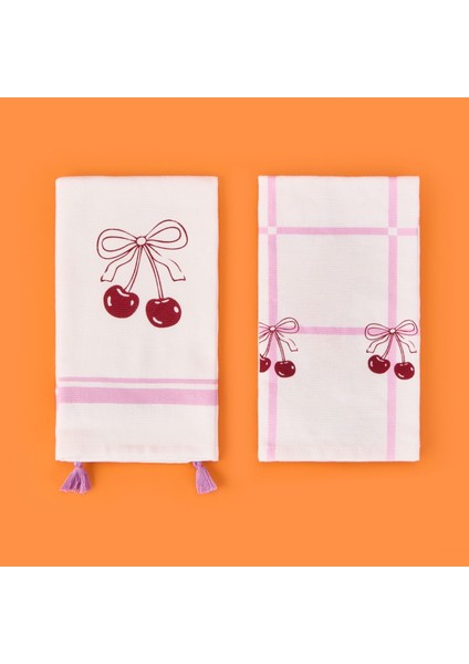 Soft Ribbon 2'li Kurulama Bezi - Ekru - 40X50 cm fiyatları