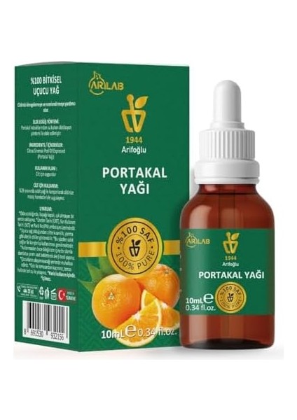 Arifoğlu Portakal Yağı 10ML%100 Saf Yağ Arlab Portakal Yağı, Pure Orange Oil 10ML modelleri