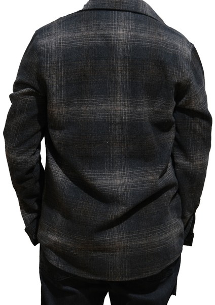 Erkek Oduncu Gömlek Uzun Koll Ekose Desen Gri fiyatları