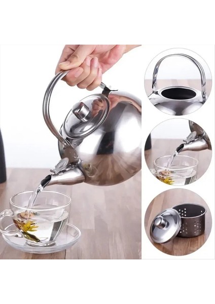 Çay Su Isıtıcısı Süzgeç Restoranı Çaydanlık Kahve Makinesi Linglongpot Manyetik Çay Pot Küçük Kapasiteli Tencere Çay Su Isıtıcısı (Yurt Dışından) fiyatları