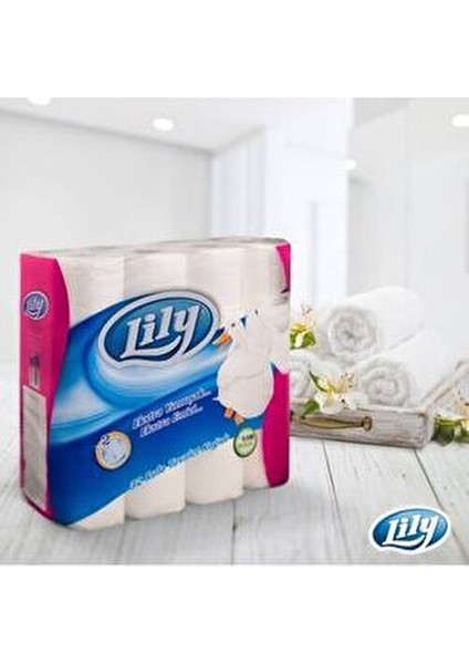 2 Katlı Tuvalet Kağıdı 32 Rulo Ekstra Yumuşak ve Yüksek Emicilik Özelliğiyle modelleri