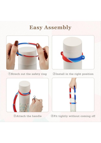 Su Şişesi Tutağı Uygun 8-40 Oz Şişe, Silikon Su Şişesi Tutuk Kayışı, Elastik Su Şişesi Kayışları (Yurt Dışından) indirimleri