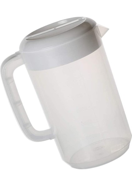 Sıcak ve Soğuk Su Için Kullanılan Saplı Plastik Su Isıtıcısı, Buzlu Çay ve Meyve Içecekleri, 2.5l (Beyaz) (Yurt Dışından) fırsatları