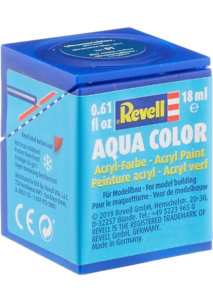 - Su Bazlı Maket Boyası Lacivert Mavi Parlak 18 ml (36151)