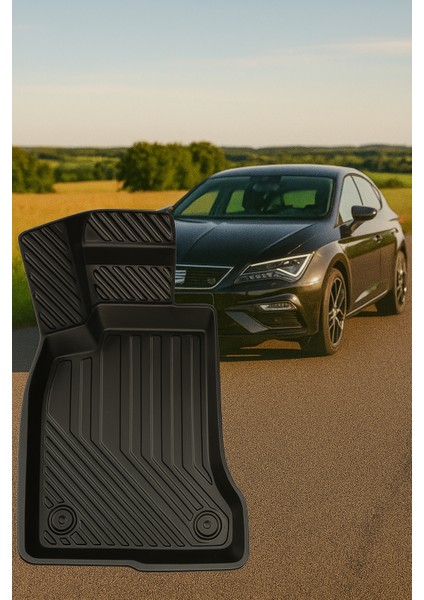 Seat Leon 2013-2020 Uyumlu 3D Oto Paspas Premium modelleri