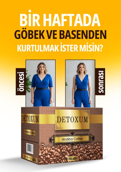 Detox İLK HAFTADA HAFİFLE!! etki Form hindiba kahve zayıflama diyet bitkisel ürünleri detoks Diyet detoks L-carnitie Collagen Hindiba kollajen kahve Diyete Destek İçecek Tozu 20 şaşe şaşe detox
