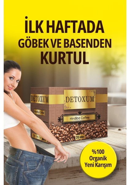 Detox İLK HAFTADA HAFİFLE!! etki Form hindiba kahve zayıflama diyet bitkisel ürünleri detoks Diyet detoks L-carnitie Collagen Hindiba kollajen kahve Diyete Destek İçecek Tozu 20 şaşe şaşe detox