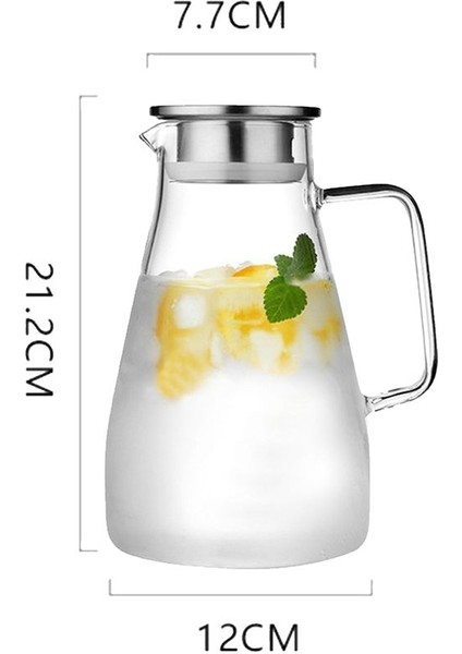 Cam Sürahi, Kapalı Su Sürahi, Isıya Dayanıklı Borosilikat Sürahi, Paylaşılan Sıcak ve Soğuk Su Isıtıcısı, Süt, Kahve Için (Yurt Dışından) modelleri