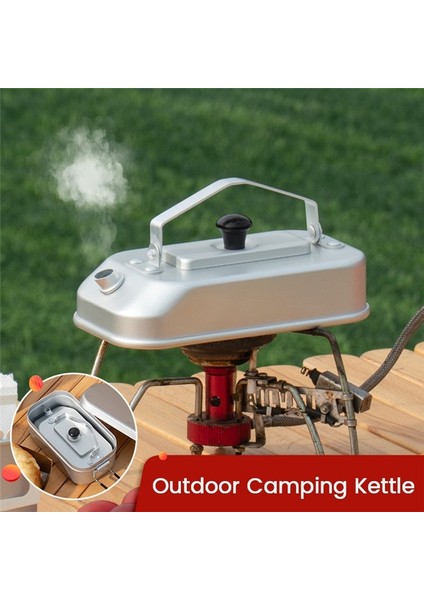 Taşınabilir Kamp Çay K Yarışı Alüminyum Alaşım Kampı Kaynar Su Potu Seyahat Sırt Çantası Için Kaplı Açık Tencereli (Yurt Dışından) fiyatları