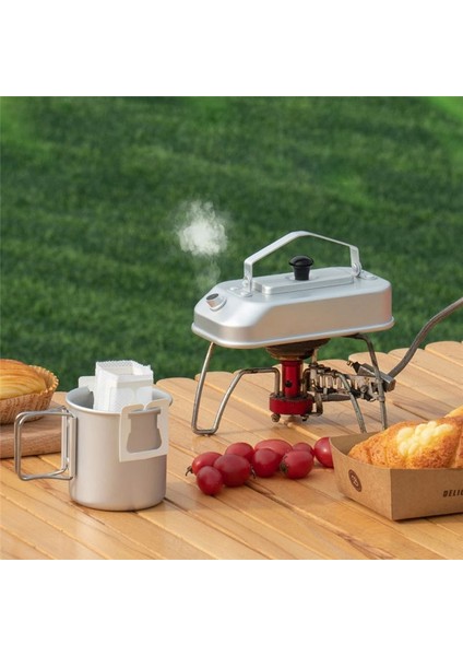 Taşınabilir Kamp Çay K Yarışı Alüminyum Alaşım Kampı Kaynar Su Potu Seyahat Sırt Çantası Için Kaplı Açık Tencereli (Yurt Dışından) modelleri