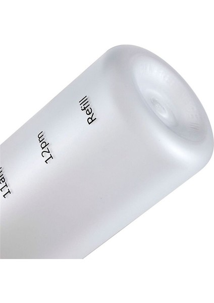 1l Su Şişesi Zaman Işareti ile 32 Oz Motivasyonel Yeniden Kullanılabilir Fitness Spor Sızdırmaz Buzlu Plastik Şişe Pembe (Yurt Dışından)