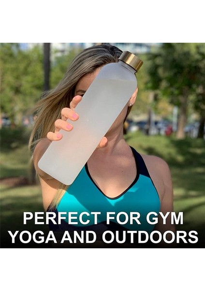 1l Su Şişesi Zaman Işareti ile 32 Oz Motivasyonel Yeniden Kullanılabilir Fitness Spor Sızdırmaz Buzlu Plastik Şişe Pembe (Yurt Dışından) fırsatları