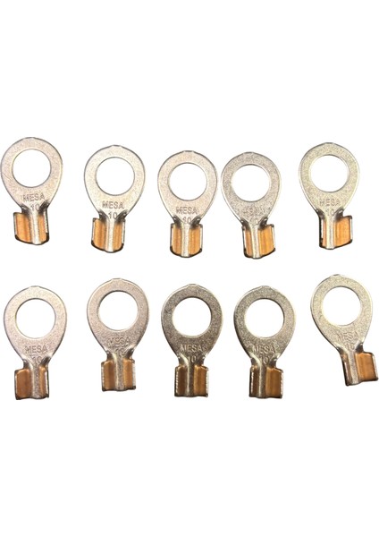 Bakır Kablo Ucu No 10 Bakır Başlık 10 Adet Fiyatı (77002)
