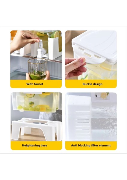 Çizgi ile Içecek Dağıtıcı, Musluk ile Meyve Suyu Sürahisi, Partiler Için Süt Içecek Giysileri ve Günlük Kullanım (Yurt Dışından) fırsatları