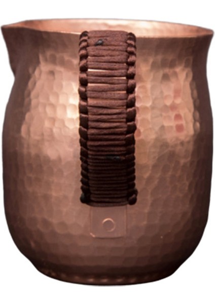 800ML Saf Bakır Latte Sürahi Sıcak Süt Kupası Bakır Kupa Su Porsuları Kumbaşları Hammer El Sanatları Içki Sofra Takımı (Yurt Dışından)