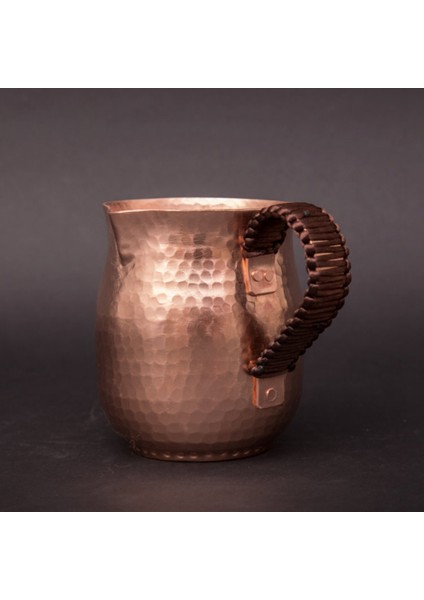 800ML Saf Bakır Latte Sürahi Sıcak Süt Kupası Bakır Kupa Su Porsuları Kumbaşları Hammer El Sanatları Içki Sofra Takımı (Yurt Dışından) modelleri