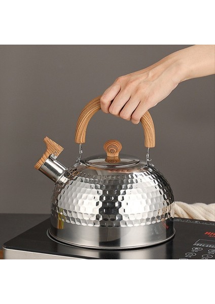 3l Düdük Çaydanlık Büyük Kapasiteli Vintage Su Isıtıcısı Mutfak, Gaz Sobası, Indüksiyon Ocak A Için Uygun (Yurt Dışından) fiyatları