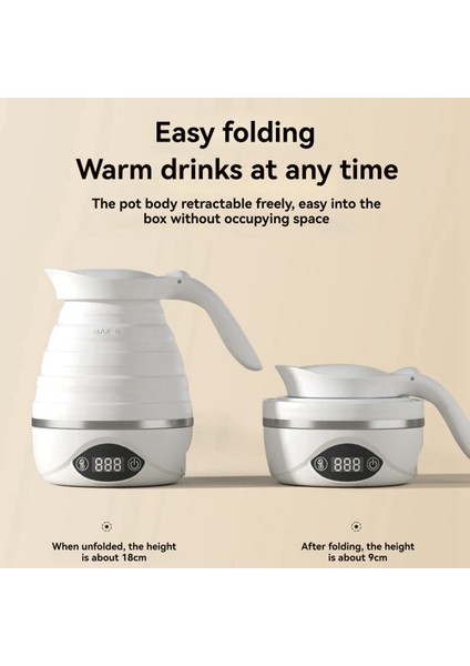 Katlanabilir Seyahat Elektrikli Su Isıtıcısı Taşınabilir Katlanabilir Gıda Sınıfı Silikon Kahve Için Uygun Küçük Su Isıtıcısı, Çay Ab Fiş (Yurt Dışından) modelleri