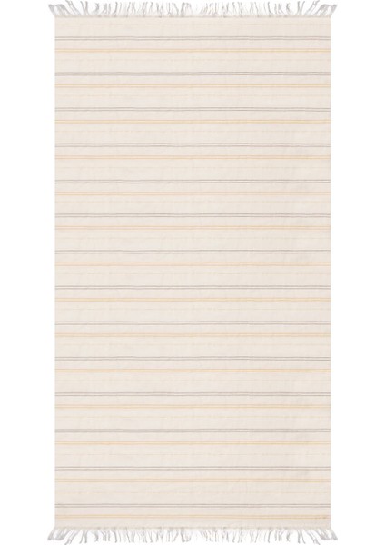 Soft Pilatus Peştamal - Bej / Hardal - 90X160 cm