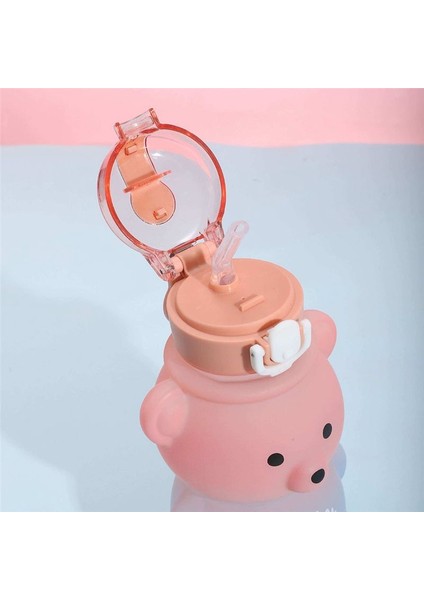 Bearent Gradent Sevimli Su Bardağı Yaz Değerli Kızlar Plastik Bardaklar Çocuk Portatif Saman Bardaklar Büyük Kapasiteli Su Isıtıcısı (Yurt Dışından) fırsatları