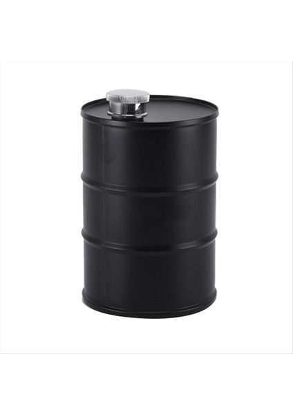 750ML Namlu Şarap Potu Paslanmaz Çelik Mini Kalça Şişesi Sake Fincan Silindirik Taşınabilir Açık Kamp Siyahı Için Seyahat Için Taşınabilir (Yurt Dışından)