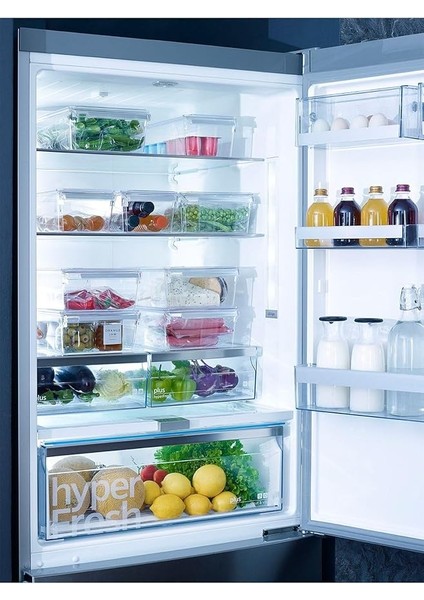 Kapaklı Banyo Mutfak Düzenleyici Raf Ps 360 * 150 * 100 mm Şeffaf M-E27-20-16K indirimleri