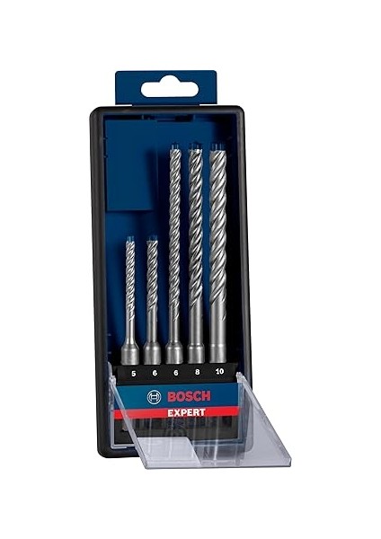 Professional Accessories 5 Parça Expert Sds Plus-7x Kırıcı Delici Delme Uçları (Yumuşak Taş, Sert Taş, Beton, Donatılı Beton, Beton Bina Bloku, Ø 5-10 Mm, Aksesuar Kırıcı Delici) fiyatları