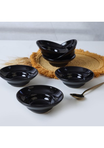 Siyah Kayra Kase 14 cm 6 Adet 650