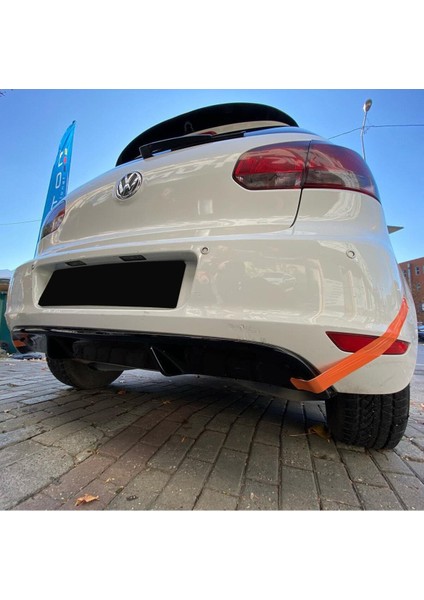 Volkswagen Golf 6 Gtı Difüzör (Plastik) 2009-2012 Parlak Siyah modelleri