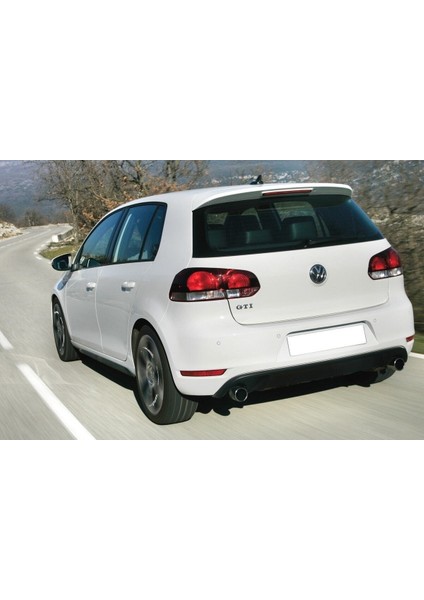 Volkswagen Golf 6 Gtı Difüzör (Plastik) 2009-2012 Parlak Siyah