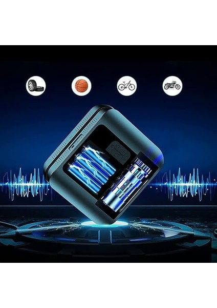 KB420 12 V 150 Psı Dijital Basınç Göstergeli LED Aydınlatmalı Lastik Şişirme Pompası indirimleri