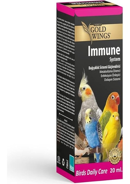 Wings Premium Gwp Immune (Enfeksiyon Önleyici) 20CC fiyatları