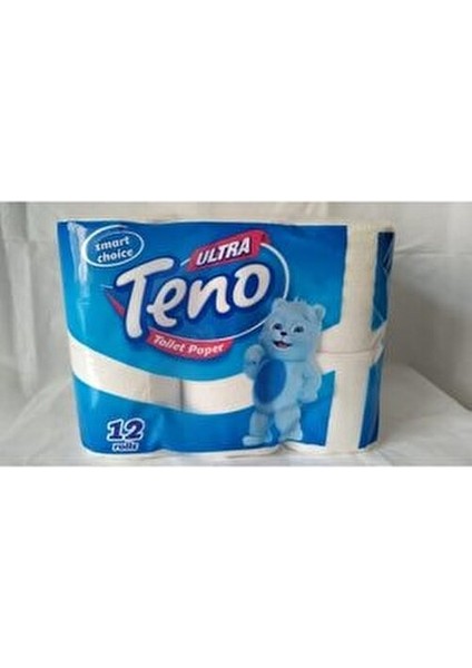 Ultra Çift Katlı Tuvalet Kağıdı 12 Rulo 2 Katlı Parfümsüz Beyaz Renkli fiyatları