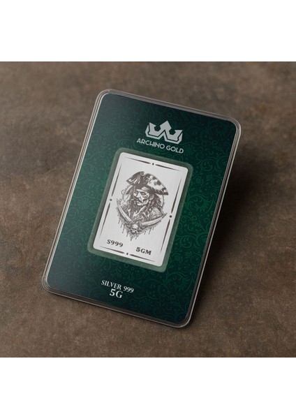 Keşif Tutkusunu Taşıyan Deniz Maceracısı Temalı Hediyelik 5 Gram 999 Ayar Gümüş KÜLÇESI-732 fiyatları