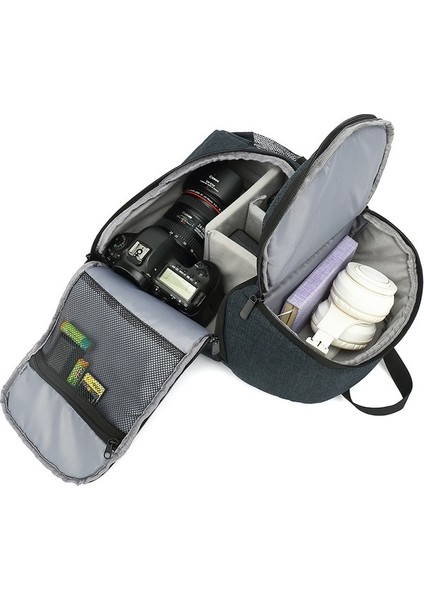 Tek Omuzlu Su Geçirmez Kamera Çantası - Mavi (Yurt Dışından)