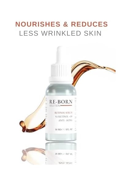 Re-Born Solution Retinol Serum%1 Retinol + B5 Anti - Aging, 30 ml fiyatları