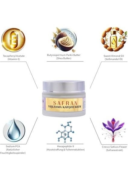 Softto Plus Safran Yaşlanma Karşıtı Cilt Krem 50ML fiyatları