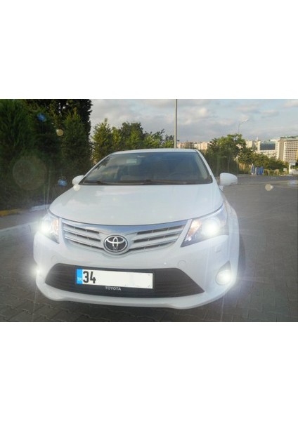 Toyota Avensis (2009-2015) Araçlar Için LED Xenon Uzun Far Aydınlatma Ampulu Femex Premio Plus Hb3