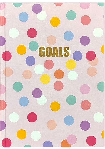 UNIQ34 Sert Kapaklı Renkli Puantiyeli Goals Notebook fiyatları