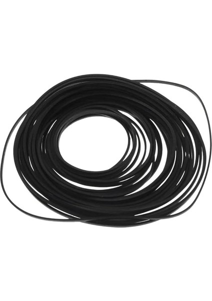 50 Adet Evrensel Karışık Kaset Bandı Makinesi Kayışı Ortak Düz Lastik Kayış Kayıt Cihazı CD DVD Sürücü Için